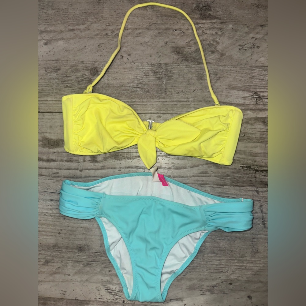 Mix and Match strapless bikini